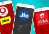 jio airtel and vodafone recharge